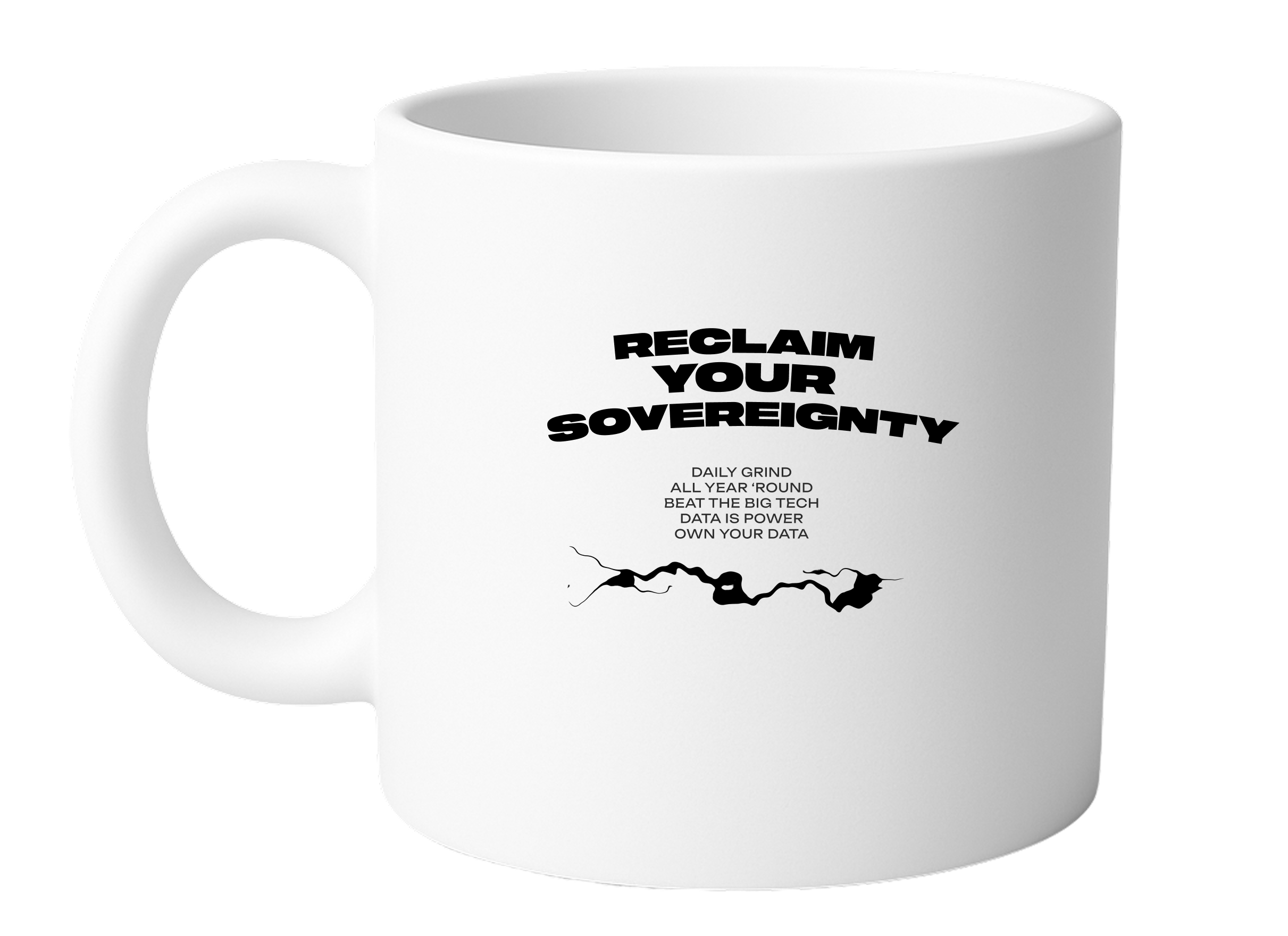 DATA IS POWER MUG